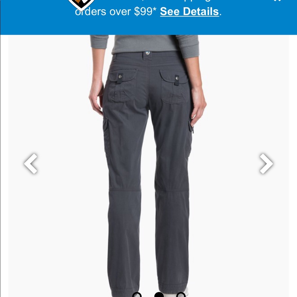 Kuhl splash roll up hiking pants